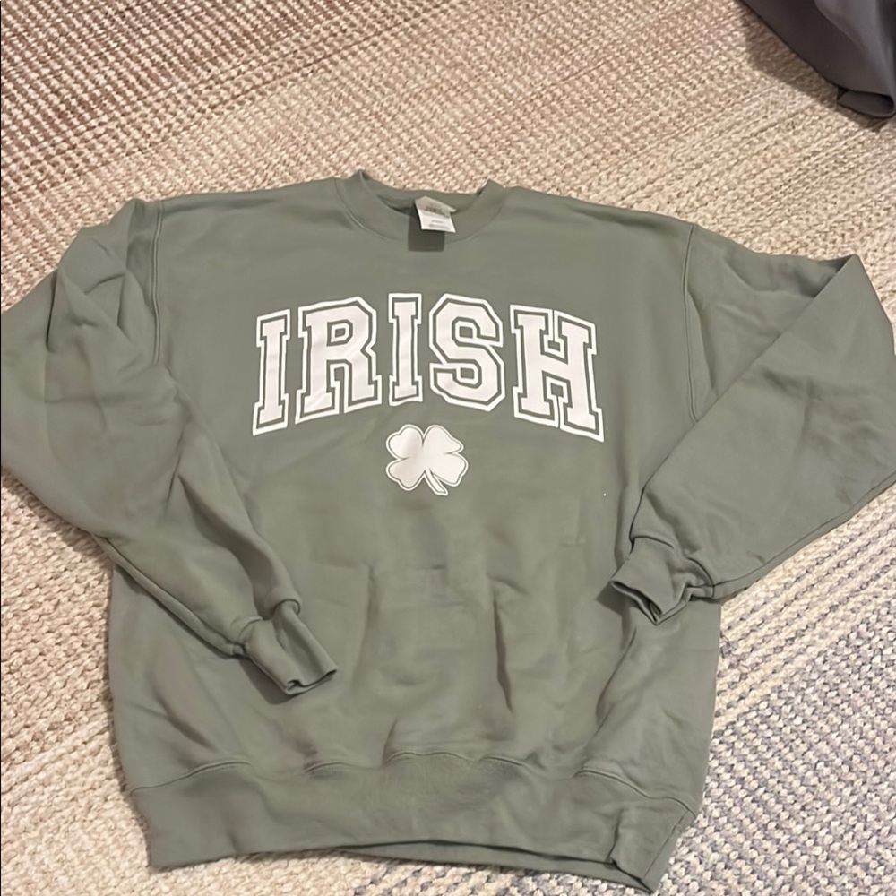 Irish Graphic Sweatshirt - Green